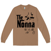 Toasted Coconut The Nonna! Italy Grandmother Baby Hang Toys Long Sleeve Tee - artisFamous