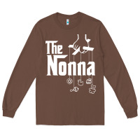 The Nonna! Italy Grandmother Baby Hang Toys Long Sleeve Tee | Teevron