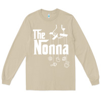 Mushroom The Nonna! Italy Grandmother Baby Hang Toys Long Sleeve Tee - artisFamous