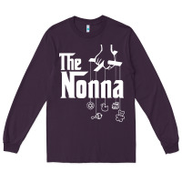 Plum The Nonna! Italy Grandmother Baby Hang Toys Long Sleeve Tee - artisFamous