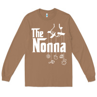 Toasted Coconut The Nonna! Italy Grandmother Baby Hang Toys Long Sleeve Tee - artisFamous