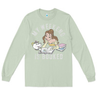 Matcha beauty and the beast belle my weekend is booked t shirt Long Sleeve Tee - artisFamous