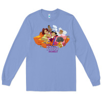 Colony Blue the proud family characters t shirt Long Sleeve Tee - artisFamous