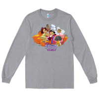 Heather Grey the proud family characters t shirt Long Sleeve Tee - artisFamous