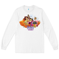 White the proud family characters t shirt Long Sleeve Tee - artisFamous