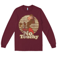 Burgundy emperor's new groove kuzco llama no touchy t shirt t shirt Long Sleeve Tee - artisFamous