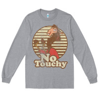 Heather Grey emperor's new groove kuzco llama no touchy t shirt t shirt Long Sleeve Tee - artisFamous