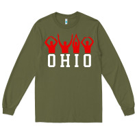 Vintage State Of Ohio Home Pride Long Sleeve Tee | Teevron