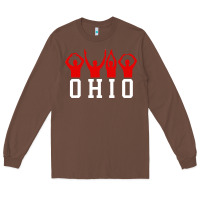 Chestnut vintage state of ohio home pride Long Sleeve Tee - artisFamous