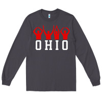 Smoke vintage state of ohio home pride Long Sleeve Tee - artisFamous