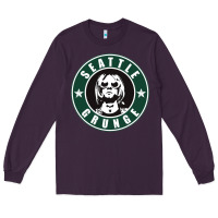 Plum seattle grunge Long Sleeve Tee - artisFamous