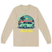 Mushroom Vintage Funny Beetle Bug Distressed Classic Cars Old Bugs Never Die Long Sleeve Tee - artisFamous