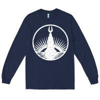 Navy bioshock rapture black Long Sleeve Tee - artisFamous