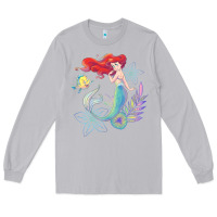 Moon Dust the little mermaid ari  and flounder sea t shirt Long Sleeve Tee - artisFamous