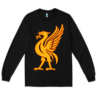 Black liverpool bird license plate Long Sleeve Tee - artisFamous