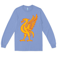 Colony Blue liverpool bird license plate Long Sleeve Tee - artisFamous