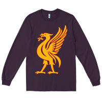 Plum liverpool bird license plate Long Sleeve Tee - artisFamous