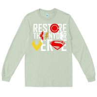 Matcha restore the snyderverse Long Sleeve Tee - artisFamous