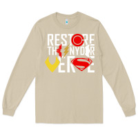 Mushroom restore the snyderverse Long Sleeve Tee - artisFamous