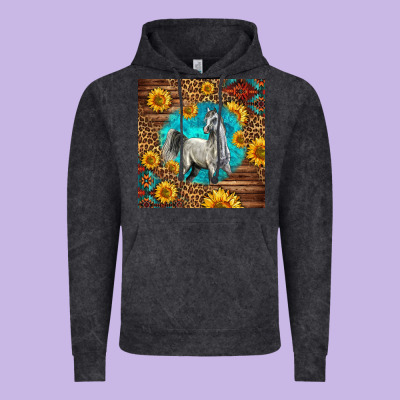 Arabian Horse Vintage Hoodie Designed By Lillyallendesigns