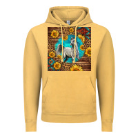 Vintage Mustard arabian horse Vintage Hoodie - LillyAllenDesigns