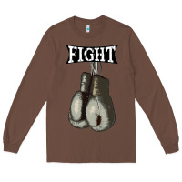 Chestnut boxing vintage fight gloves Long Sleeve Tee - artisFamous