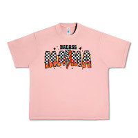 Salmon baddas mama Urban Heavy Tee - CowhideDigitalArt