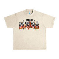 Sandshell baddas mama Urban Heavy Tee - CowhideDigitalArt
