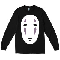 Black no face spirited away women's Long Sleeve Tee - artisFamous