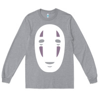 Heather Grey no face spirited away women's Long Sleeve Tee - artisFamous