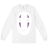 White no face spirited away women's Long Sleeve Tee - artisFamous