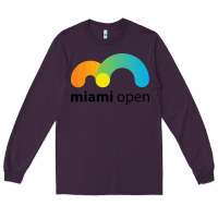 Plum MIAMI OPEN Long Sleeve Tee - artisFamous