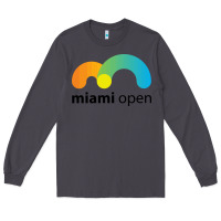Smoke MIAMI OPEN Long Sleeve Tee - artisFamous