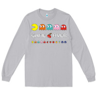 Moon Dust cool retro 80s pacman ghosts video games Long Sleeve Tee - artisFamous
