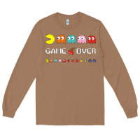 Toasted Coconut cool retro 80s pacman ghosts video games Long Sleeve Tee - artisFamous