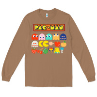 Toasted Coconut 80s pacman ghosts video games Long Sleeve Tee - artisFamous