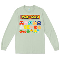 Matcha 80s pacman ghosts video games Long Sleeve Tee - artisFamous
