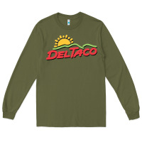 Army Green del taco (retro) Long Sleeve Tee - artisFamous