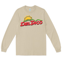 Mushroom del taco (retro) Long Sleeve Tee - artisFamous
