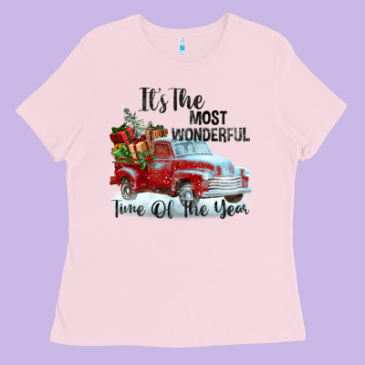 It's The Most Wonderful Time Of The Year Ladies Tee Designed By Fadigitalartstudio