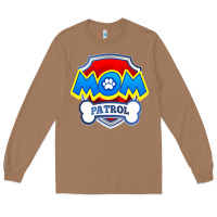 Toasted Coconut funny mom patrol  funny dog mom gift birthday party t shirt Long Sleeve Tee - artisFamous