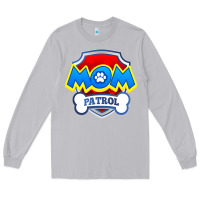 Moon Dust funny mom patrol  funny dog mom gift birthday party t shirt Long Sleeve Tee - artisFamous