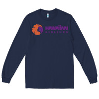 Navy hawaiian airlines Long Sleeve Tee - artisFamous