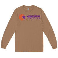 Toasted Coconut hawaiian airlines Long Sleeve Tee - artisFamous