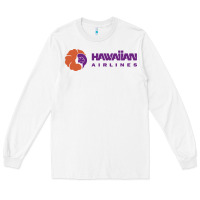 White hawaiian airlines Long Sleeve Tee - artisFamous