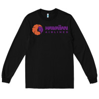 Black hawaiian airlines Long Sleeve Tee - artisFamous