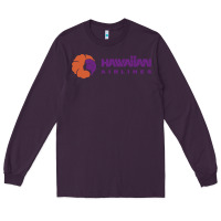 Plum hawaiian airlines Long Sleeve Tee - artisFamous