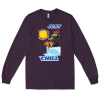 Plum Just Chill Long Sleeve Tee - artisFamous