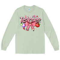 Matcha easter teacher Long Sleeve Tee - CowhideDigitalArt