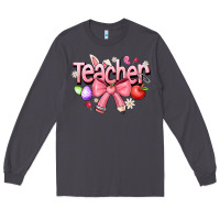 Smoke easter teacher Long Sleeve Tee - CowhideDigitalArt